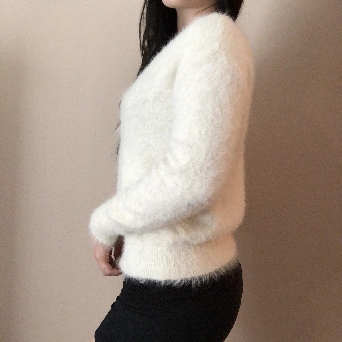 Fancy clearance white sweater
