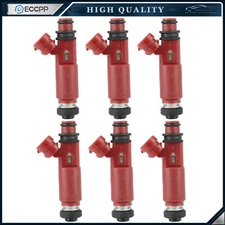 6pcs Fuel Injectors For Mitsubishi Montero 3.5L 2001 2002 MD357267