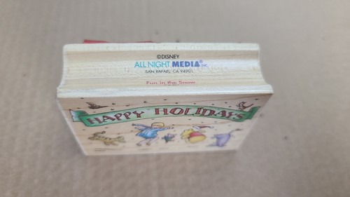 Disney's Winnie the Pooh rubber stamp - "Fun In the Snow" All Night Media - Bild 3 von 3