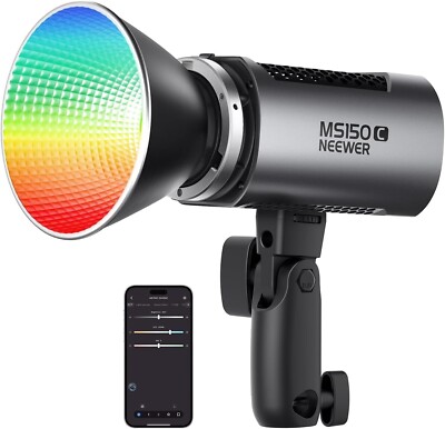 Neewer MS150C Licht Video LED Rgbww 150W CRI97+2700K-6500K Bowens - Geprüft