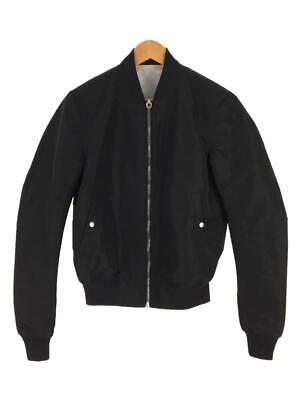 Rick Owens REVERSIBLE CROPPED FLIGHT BOMBER jacket 46 black Rick Owens REVERSIBLE CROPPED FLIGHT BOMBER jacket 46 black