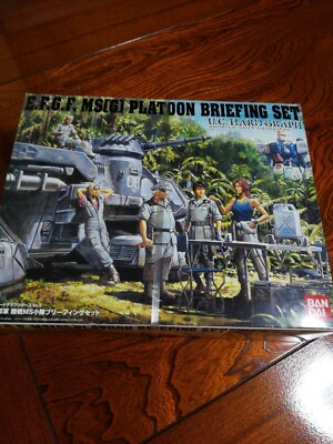 Bandai EFGF MS Platoon Briefing Set 1/35 UC Hard Graph Japan Best