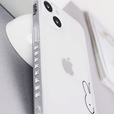 Miffy iPhone 12 Pro Max Case Smartphone Case TPU Clear Peaking | eBay