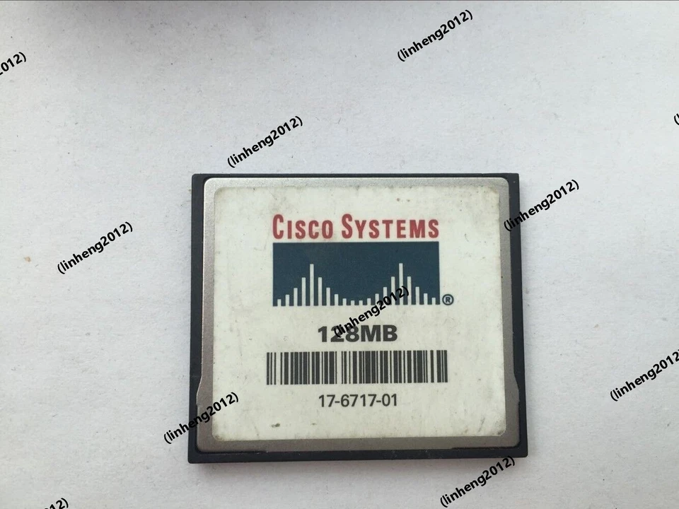 Original 128MB CISCO CompactFlash CF Memony Card  - Image 3 of 4