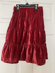 Baby Gap Red skirt 5 T Holiday Party