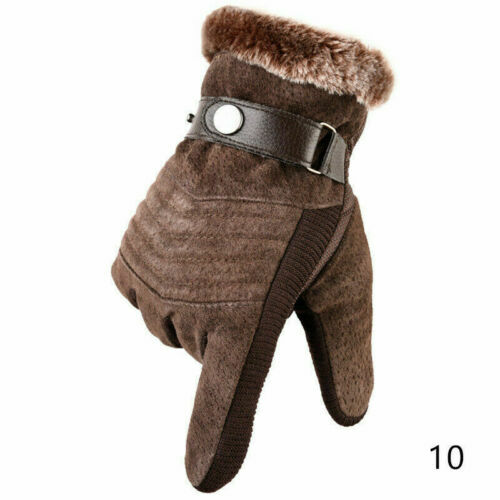 Gants De Conduite En Cuir – Homme – Moto/Chauffeur – Vintage – Marron – Bestpapers