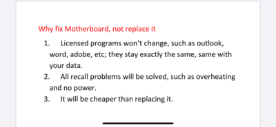 Recupero Dati SSD Da MacBook Pro Retina 13 Pollici A1706 2016