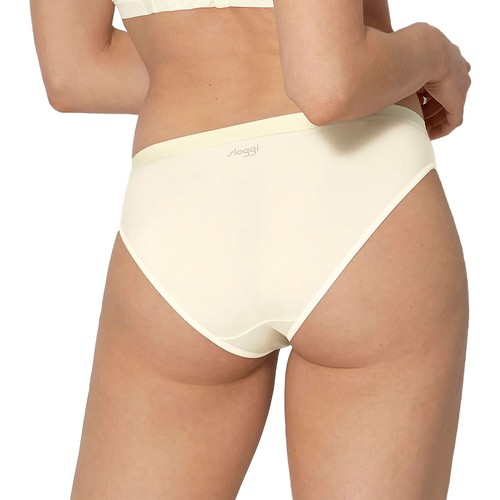 Sloggi 7 Pack Wow Comfort 2.0 Tai Womens Underwear Briefs Undies White Bulk - Picture 4 of 4