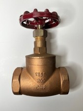 Crane 1 1/2" Globe Valve 1.5" Bronze 125S Cat 1 CWP 200  NEW