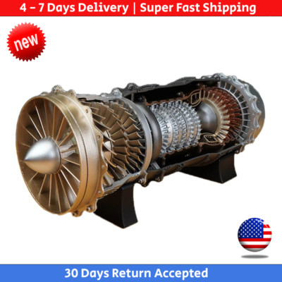 SKYMECH 1/20 WS-15 Turbofan Engine Model Kit | 150+PCS DIY Movable Engine