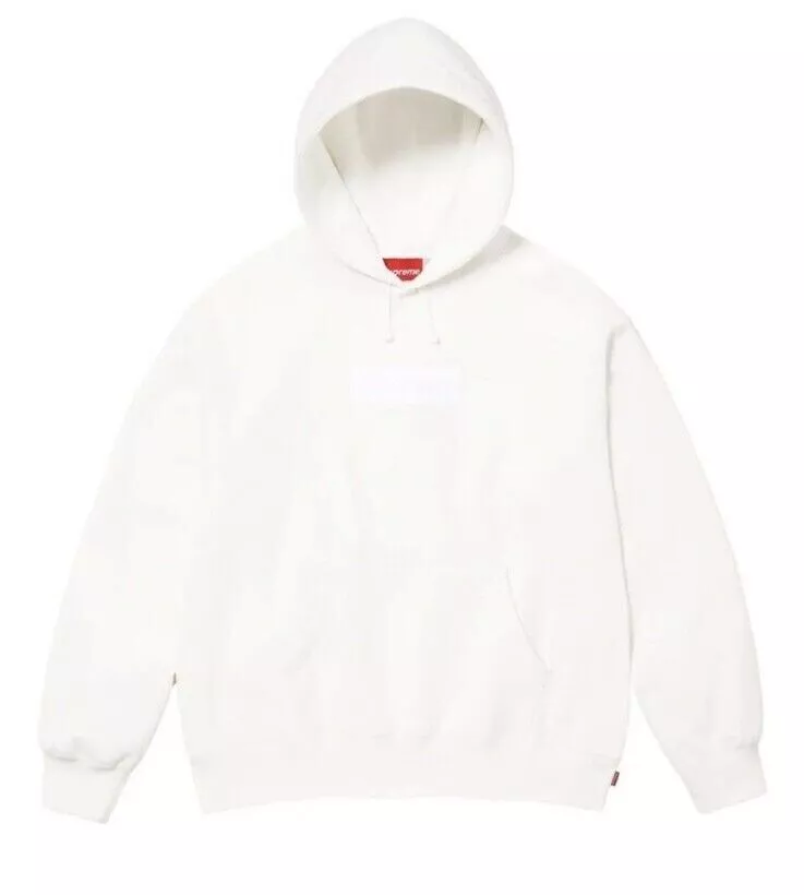 Sweat shirt à capuche Supreme FW23 Box logo Bogo taille L flambant neuf