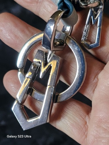 Marc Jacobs Keyfob zippered pouch Metalllic Silver - Picture 11 of 12
