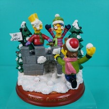 Simpsons Bradford In Your Face Man Christmas illuminated Ornament 2004