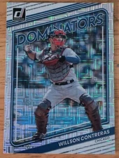 2022 Panini Donruss Dominators Vector Willson Contreras Chicago Cubs  D-10