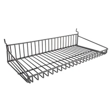 Display Slatwall Sunlite Basket16x8.5x2 Black