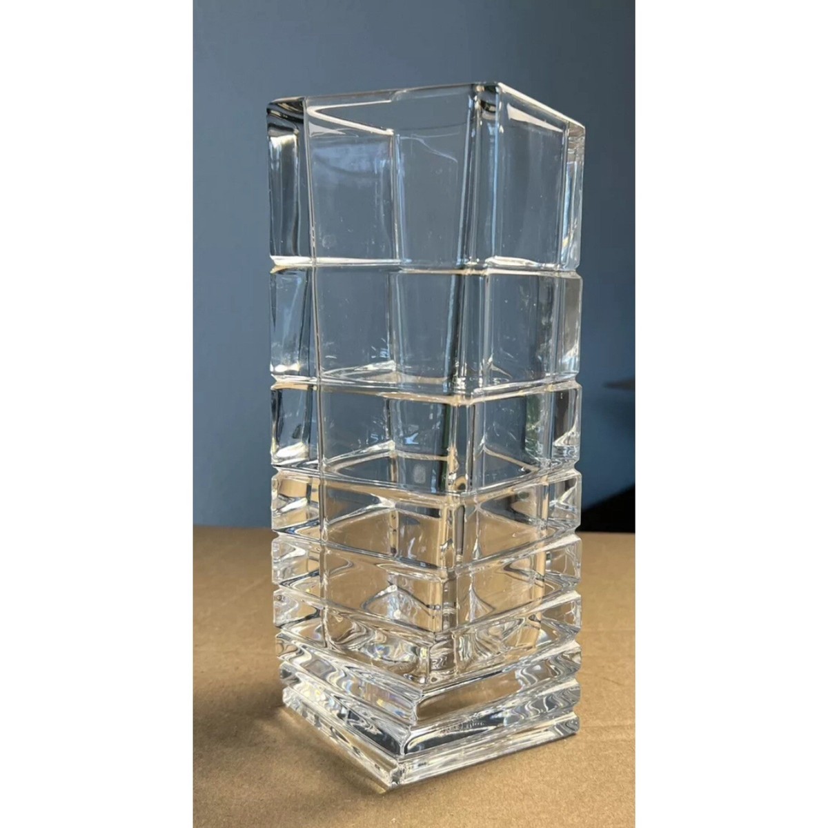 Rosenthal Studio Linie Crystal Vase Turnus Abstract Art  display picture 1