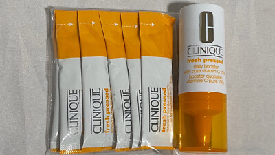 Clinique Fresh Pressed Daily Booster With Pure Vitamin C + 7 Powder Cleanser