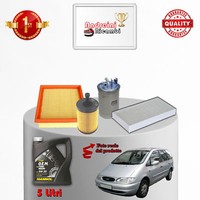 Inspektionskit Filter Und ÖL GeräT Galaxy 1.9 Tdi 96KW 130CV 2002->