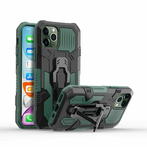 For iPhone 15 Pro Max 14 13 12 11 Armor Shockproof Stand Case Belt Clip - Picture 13 of 24