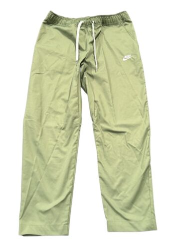 NEW Nike Mens Tech Woven Straight Leg Pants Pacific Moss Green Size Medium M