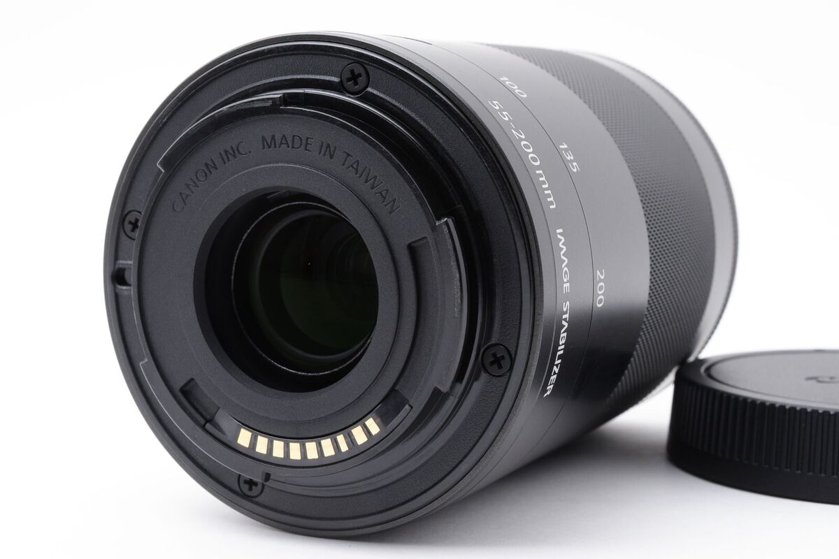 ✨MINT✨ Canon EF-M 55-200mm f/4.5-6.3 IS STM Lens Black ✨MINT✨ Canon EF-M 55-200mm f/4.5-6.3 IS STM Lens Black