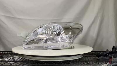 Fits TOYOTA Belta XP90 MK2 09-13 Sedan 4D Clear Headlight Chrome