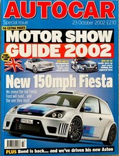 AUTOCAR MAGAZINE 23-OCT-02 - MG SV, Porsche Boxster, SMART Brabus, VW Beetle