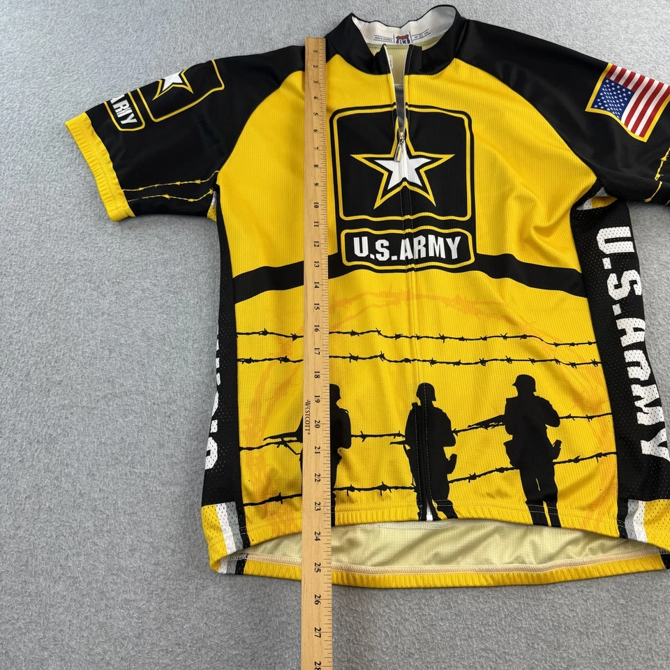 83 Ropa Deportiva Ciclismo Jersey Camisa Para Hombres Mediana Ejército de EE. UU. Patriótico Militar Foto 3 de 4