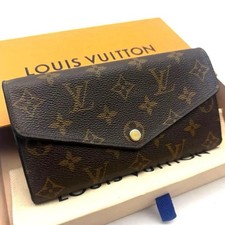 Louis Vuitton Monogram Portefeuille Sarah Long Wallet