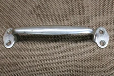 Old Screen Door Cabinet Handle Drawer 5 7/8” Pull Vintage Nickel Brass Vintage