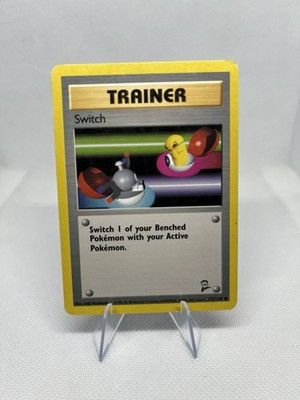 Switch 123/130 Common Base Set 2 WOTC Pokémon TCG