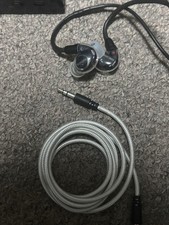 Used Operation Confirmed Shure KSE1200 In Ear Headphones Black g26
