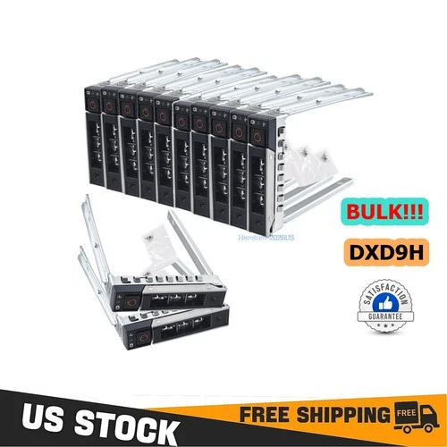 Lot 2.5" Drive Tray Caddy for Dell Poweredge R640 R740 R440 R450 R650 R750 R660
