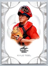 Kyle Teel 2024 Leaf Trinity Mega Box #64