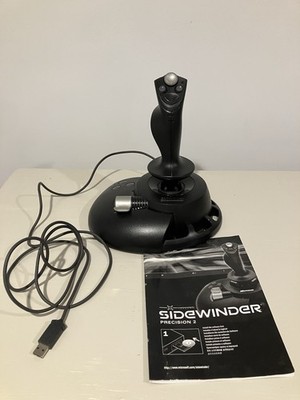 Microsoft Sidewinder Precision 2 Joystick USB Controller with Manual