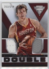 2013-14 Panini Titanium Double-Double Jerseys 213/279 Omer Asik #31 yj7