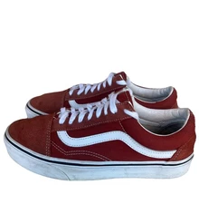 Size 7.5 - VANS Old Skool Suede Burnt Brick