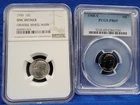 1950 Roosevelt Dime Ngc Unc. Also 1968 S Roosevelt PCGS Pr69 10C.