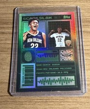 2025-26 Topps Basketball Black Friday Derik Queen Scan and Slam RC Pelicans SP