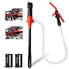 Fuel Transfer Pump for Gasoline Diesel Water with Flow Control Nozzle