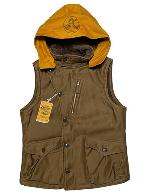 Unused Freewheelers Winter Aviators Vest Size 40 Dark Brown Unused Freewheelers Winter Aviators Vest Size 40 Dark Brown