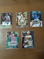 ACE Authentic 2011 Tennis Autograph Card Set of 5