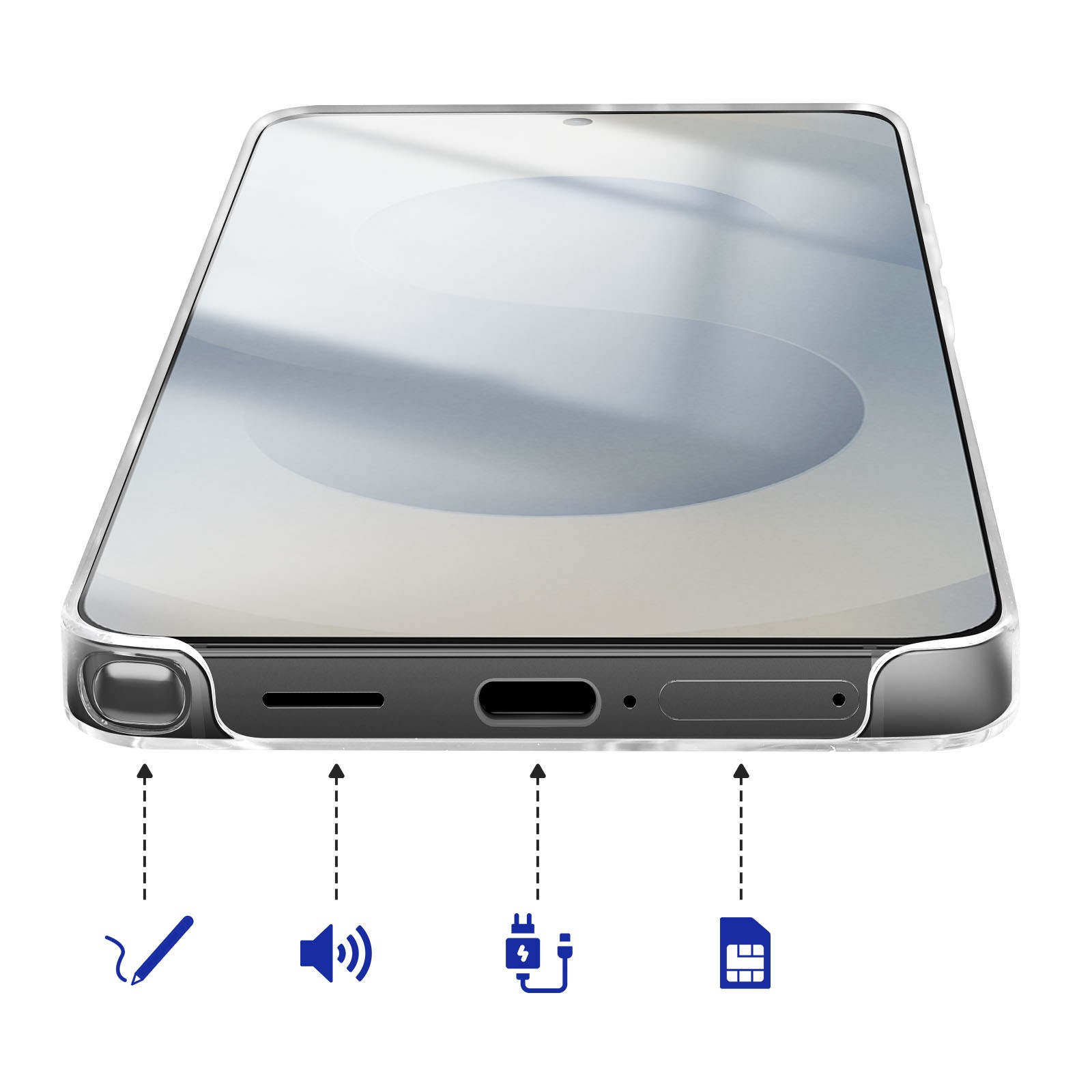 Coque Galaxy S26 Ultra antichoc avec bords surélevés et coque rigide ultra résistante - 4