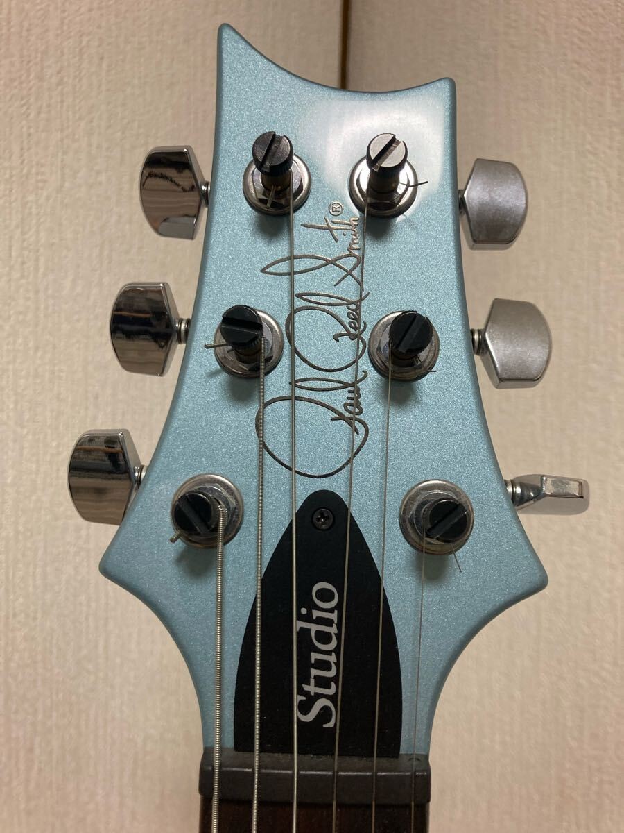Prs S2 Studio Paul Reed Smith Frost Blue Metallic Scratches Reiki