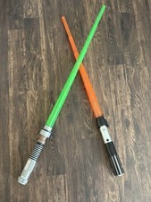 Vintage 1995 & 1996 Star Wars Lightsaber Lucasfilm Lights Up & Sounds Work