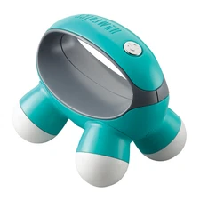 HoMedics Quatro Mini Handheld Massager Battery Operated **GREEN**