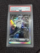 2019 Topps Chrome Corbin Burnes #84 Negative Refractor (RC) PSA 10 🔥