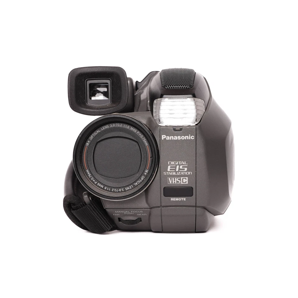 Panasonic PV-L650D Palmcorder PalmSight VHS-C - Gray - FULLY FUNCTIONAL - Image 2 of 4