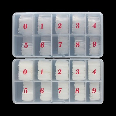 Full Cover Acrylic False Nail Tips, Fake Nail Shape Artificial False Nails