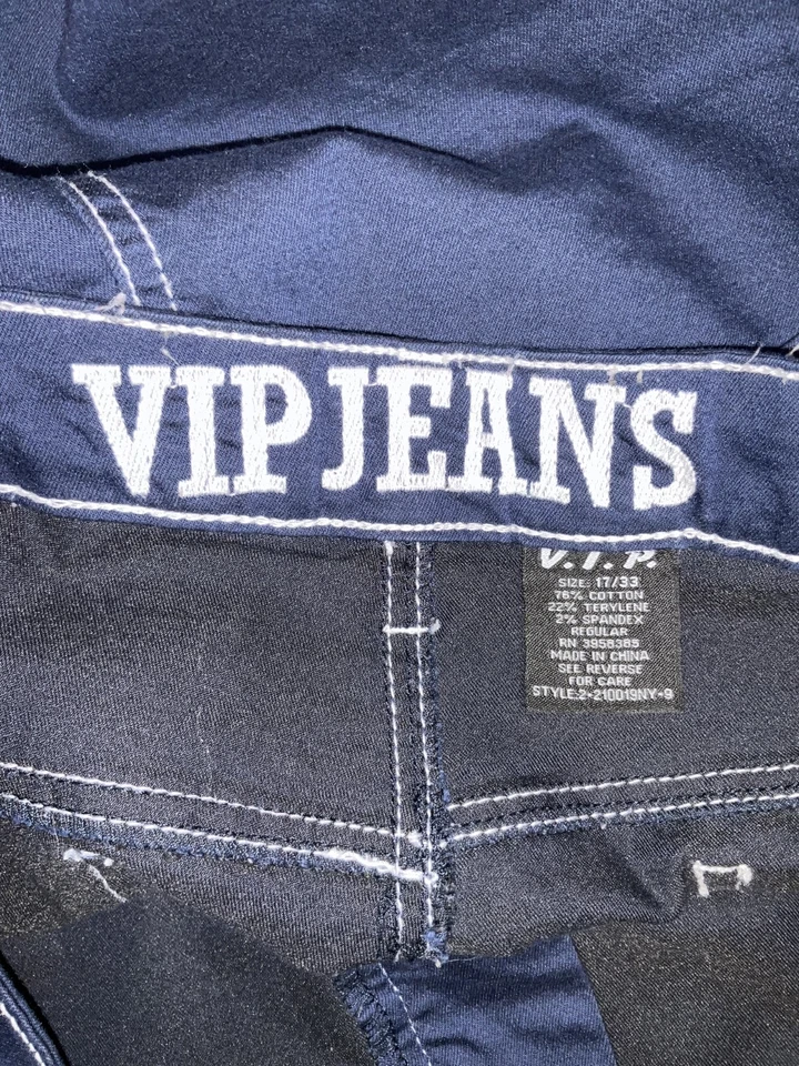 Jeans VIP para mujer 17/33 azul Foto 3 de 3
